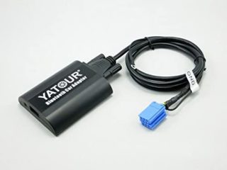 VW Audio Adaptador Bluetooth para asiento de Skoda, estéreo digital para auxiliar con carga USB, puerto de entrada de 3,5 mm para VW de 8 pines 1998-2009 Audi 1998-2006(VW8)