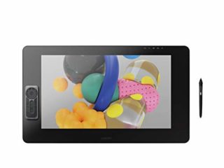 Wacom Cintiq Pro 24 Pen & Touch / Monitor multitáctil de 4K, 23,6" con soporte integrado / Incluye Wacom Pro Pen 2 con portalápices y puntas de repuesto / Compatible con Windows y Mac.