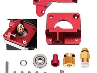 WANTOUTH Extrusor Ender 3 de Repuesto MK8 Extrusor Mejorada de Aluminio Partes del Extrusor Kit de Extrusora de Impresora 3D para Creality Ender 3/3 Pro CR-10 CR-10S CR-10 S4 CR-10 S5 Versión Derecha