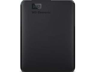 WD Elements - Disco duro externo portátil de 5 TB con USB 3.0, color negro