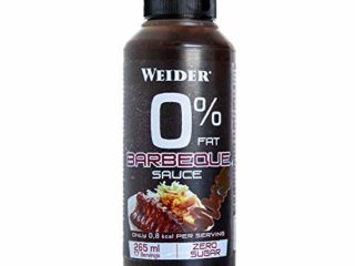 Weider Salsa Zero Barbacoa. Salsa cero grasas. Cero azúcar. 265 ml