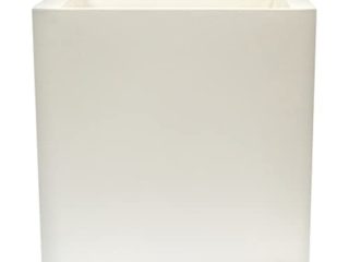 Wellhome Top garden DANI MACETERO DE POLIETILENO POR ROTOMOLDEO BLANCO 50x50 CM