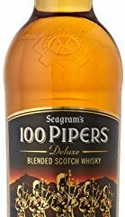 Whisky Blended Scotch 100 Pipers - 1 botella de 1L