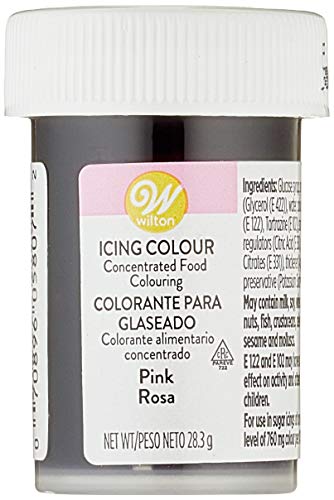 Wilton Colorante Alimenticio para Glaseado en Pasta, 28.3g, Color Rosa, 04-0-0033