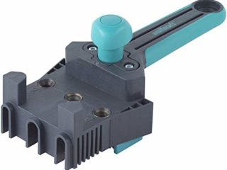 wolfcraft Maestro de ensamblaje para madera calibre de espiga para ensamblar madera,4640000, Maestro de ensamblaje para espigas para ensambles adecuados en esquinas y uniones de superficie en maderas