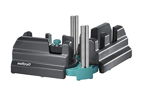 wolfcraft Soporte de ajuste y corte, 6948200, Producto 2 en 1 para rodapiés exactos