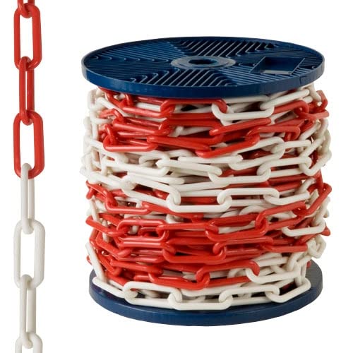 WOLFPACK LINEA PROFESIONAL 1041000 Cadena Plastico Bicolor 6mm Rollo 25 metros
