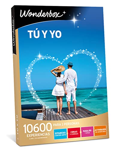 WONDERBOX Caja Regalo para Parejas - TÚ Y YO - 10.600 experiencias para Dos Personas