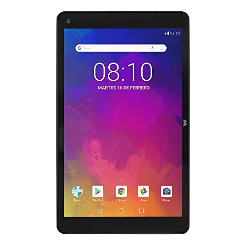 Woxter X-200 Pro - Tablet Android de 10" IPS (3 GB de RAM, Quad Core Cortex A53, 1,3 GHz a 64 bits, HD, Android, Bluetooth, Wi-FI, 64 GB+Micro-SD), Color Negro