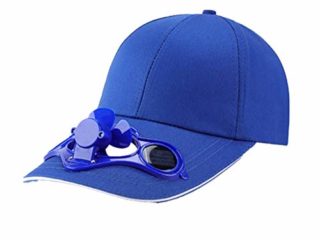 XCSM Sombrero de Ventilador de energía Solar Gorra de Ventilador de refrigeración al Aire Libre de Verano para Pesca Golf Béisbol Deportes Transpirable Unisex Mujeres Hombres Gorras de béisbol