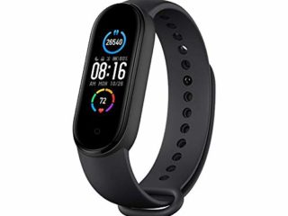 Xiaomi Band 5, Unisex adulto, Negro, *Gran pantalla dinámica a color de 1.1”*Monitorea completamente tu ritmo cardíaco, el sueño y el estado