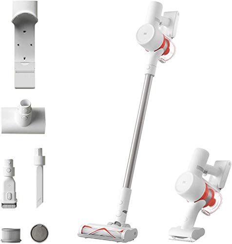Xiaomi Mi G9 - Aspiradora de Mano inalámbrica con batería extraíble, Potencia de succión de 120 AW, autonomía de hasta 60 Minutos, con un Clic Claro