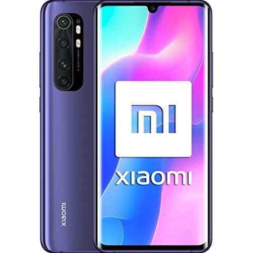 Xiaomi Mi Note 10 Lite, Pantalla FHD+ 6.47", 6GB + 128GB, Cámara 64MP, Snapdragon 730G, Dual 4G, 5260mAh con carga rápida 30W, Android 10, Púrpura, Versión Española