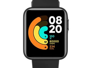 Xiaomi Mi Watch Lite - Reloj inteligente , GPS, control frecuencia cardíaca, 11 modelos de entrenamiento, color negro