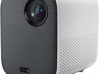 Xiaomi Mini Proyector, Mi Inteligentes Portátil Soporte Proyector 1080P Máximo 200" Pantalla 30000 Horas Vida Lámpara LED Proyector Vídeo Promedio lúmenes ANSI 500, USB/HD/SD/AV/VGA para Cine en Casa