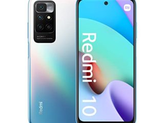 Xiaomi Redmi 10 - Smartphone de 4+64GB, Pantalla de 6,5” FHD+ 90Hz, MediaTek Helio G88, Cuadruple Cámara de 50MP IA, 5000mAh (Versión ES + 3 Años de garantía)