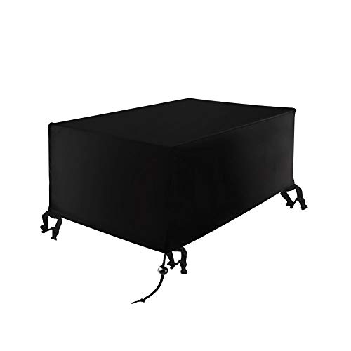 Xiliy Funda para Muebles de Jardín Muebles de Jardín de Mimbre Oxford Poliéster (270 x 180 x 89 cm)