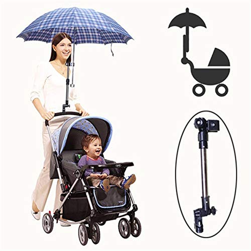 XIONGGG Ajustable del Sostenedor del Paraguas del Montaje del Soporte del Ángulo del Conector para Carrito De Golf para Discapacitados Carrito Silleta Ciclo
