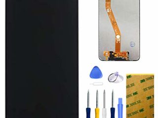 Xlhama Pantalla táctil LCD de repuesto compatible con Huawei Mate 20 Lite Negro con Kit de Herramientas Completa de Reparación 3M Adhesivo Hoja de Vidrio Templado