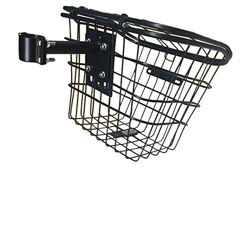 XULONG Scooter eléctrico para Adultos, Cesta, Acero Inoxidable, 33 x 28 x 27 cm, Adecuado para Scooters eléctricos, Bicicletas, Bicicletas Plegables