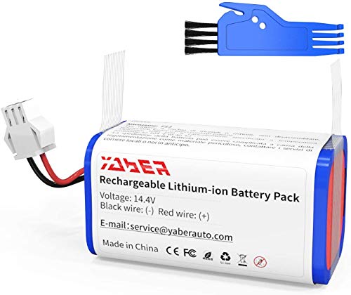 YABER 2800mah Batería de Repuest para Conga Excellence 990, Conga 1090, Conga 950, Ecovacs DEEBOT N79S N79 Eufy RoboVac 11 11S 30 30C 12 35C 14.4V Li-Ion