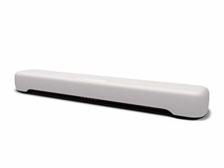Yamaha Barra de sonido blanca C20A – Altavoz compacto con sonido envolvente y subwoofer integrado para graves profundos – Bluetooth compatible para transmisión inalámbrica de música.