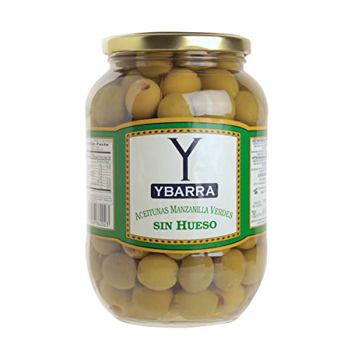 Ybarra Aceituna Manzanilla Lisa sin Hueso, 400g