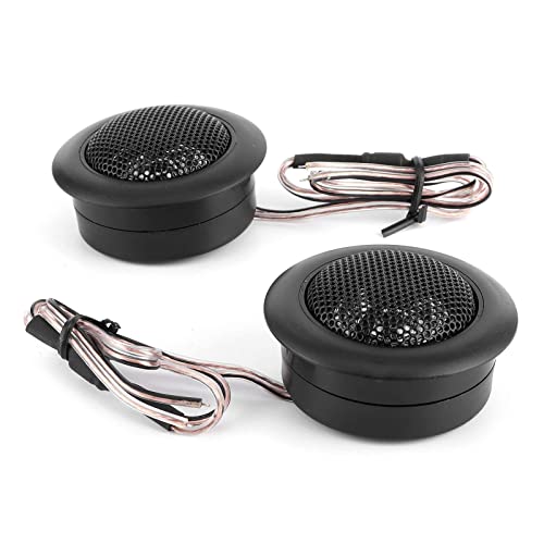Yctze 2Pcs Altavoces de Coche Tweeter 800W Alta Potencia Universal para Audio pequeño Reproductor de música 2500~25000Hz