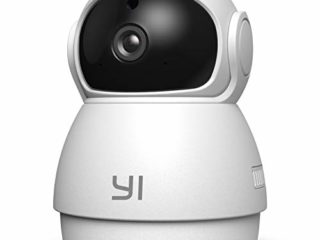 YI Cámara de Vigilancia 1080p Dome Guard Camara IP Sistema de Seguridad WiFi de Interior Full HD, Detección de Movimiento, Visión Nocturna, Audio de 2 Vias y Nube con App para iOS y Android (Blanco)