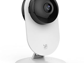 YI Cámara Vigilancia, Cámara IP Wifi 1080p Sistema de Seguridad de Full HD, Detección de Movimiento, Visión Nocturna, Audio de 2 Vias y Nube con App para iOs y Android (Blanco)