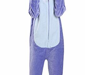 Yimidear Unisex Cálido Pijamas para Adultos Cosplay Animales de Vestuario Ropa de Dormir Halloween y Navidad