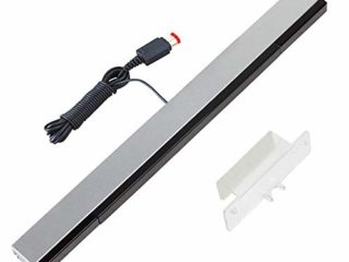 YiYunTE Sensor Bar para Wii Barra de Sensores con Cable para Juegos Barra Sensora de Movimiento Rayos Infrarrojos con Puerto USB Compatible con Wii y Wii U