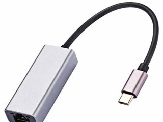 Yizhet Adaptador USB C a Ethernet, USB Tipo C a RJ45 10/100 / 1000Mbps Adaptador Gigabit Ethernet LAN Ethernet Compatible para Windows, Mac OS, Linux, Surface, Xiaomi Mi Box, Huawei, Samsung