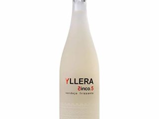 Yllera | Vino Blanco Yllera 5.5 Verdejo Frizzante | Verdejo | 75 cl | Mosto Parcialmente Fermentado | Dulce y Cítrico | Fresco y Refrescante | con Finas Burbujas | Vino Español