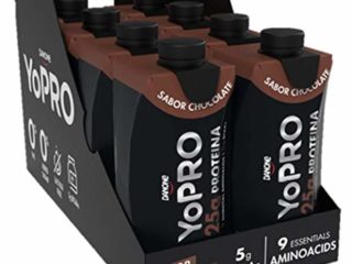 YoPRO Pack 8 unidades batido 25G de Proteína sabor chocolate de 330 ml - Total 8 x 330 ml