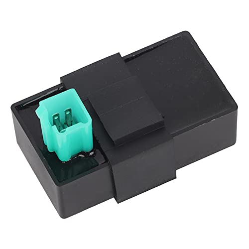 Yosoo 4 Pin CDI Box Racing CDI Box Alto rendimiento para la mayoría de scooters de 50 cc, 70 cc, 90 cc, 110 cc, ATV DY100 para cdi, reloj de 4 clavijas, reloj de scooter, 45 kmh, china nova, clavija