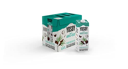 Yosoy Bebida de Arroz con Coco, Caja de 6 x 1L