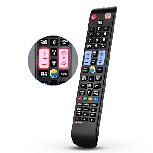 YOSUN Mando a distancia universal para todos los televisores Samsung TV, Samsung Smart TV, Samsung LCD LED QLED SUHD UHD HDTV curvados plasma 4K 3D Smart TV