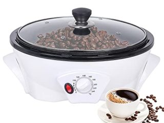 YUCHENGTECH Tostador de Café MáQuina Tostadora de Granos de Café Tostador EléCtrico de Granos de Café Tostador de Café Para el Hogar 0-240 ℃ Temperatura Ajustable 500g 1200W