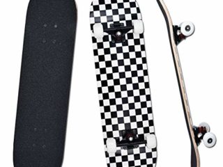 YUDOXN Completo Skateboard para Principiantes, Adolescentes, niños, niñas.31"x 8" Skateboard 7 Capas Monopatín de Madera de Arce con rodamientos ABEC-7 Tabla de Skateboard, Longboards