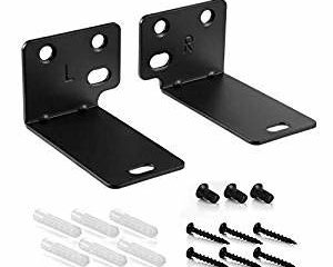 YUHUA ELE Soporte de Pared Compatible con Bose Barra de Sonido 700 Soundbar 500 WB-300 Soundtouch 300, Negro Soportes de Pared para Altavoces