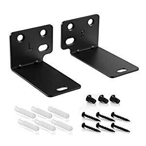 YUHUA ELE Soporte de Pared Compatible con Bose Barra de Sonido 700 Soundbar 500 WB-300 Soundtouch 300, Negro Soportes de Pared para Altavoces