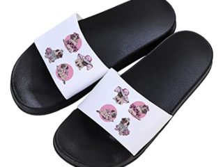 Zapatillas De Playa Antideslizantes Para Mujer, Zapatillas De Verano Para El Hogar De Bulldog Francés, Dachshund Pug Teckel Pring, Zapatos De Casa Para Interiores, Sandalias Para El Hogar, Zapat
