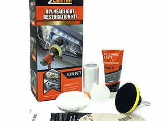 ZCENTER Kit de restauración de Faros de Automóviles pulir Faros Coche para Restaurar Faros turbios, Restaurador De Faros amarillentos o Desgastados