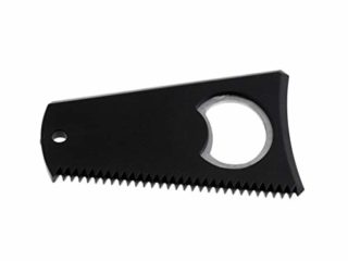 Zhaolan-Digital Tester Accesorios de Surf Útiles de Limpieza Cera Negro Tabla de Surf Cera Peine del Tablero de Resaca de Longboard Surf quitacera Accesorios Llavero con el Agujero