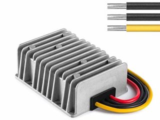ZHITING DC/DC 24V Reduzca a 12V 30A Reductor del regulador del convertidor de 360W, Módulo de voltios del Transformador de la Fuente de alimentación para el Carro de Golf Módulo de alimentación