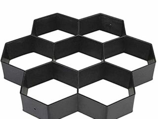 ZoSiP Jardinería Pavimento Encofrado Celosía de Hormigón Fantasía Hexagonal Moho de Color hormigón de Cemento de moldes de Suelo Baldosas de Suelo Pavimentación en Carretera de Piedra