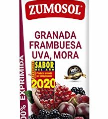 Zumosol Zumo Exprimido 100% de Frutos Rojos: Granada, Frambuesa, Uva y Mora, 1L, 1 unidad