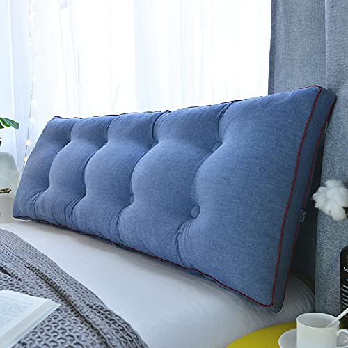 ZXCVB Cabecero Cojines,Cojin Lectura Cama,Almohadas De Lectura,Cabecero Triángulo Cojines,para Sofá, Cojines Cama para Respaldo Desmontable,#3-180 * 20 * 50CM